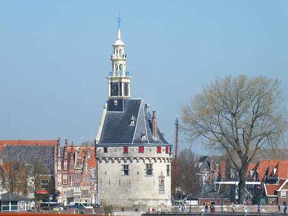 Hoofdtoren in Hoorn, Nordholland